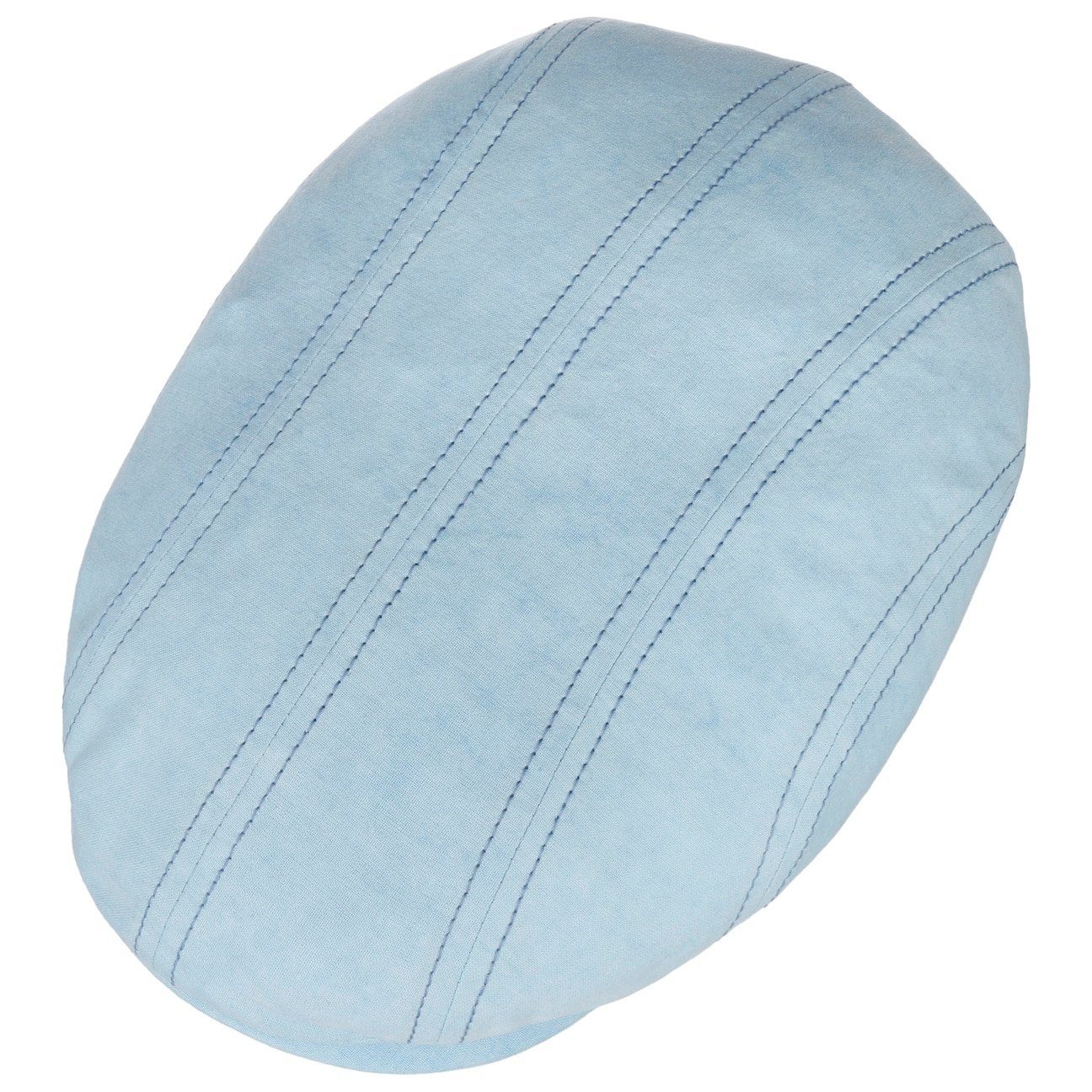 Stetson Madison Ivy Cap Sustainable - Nachhaltig - Flatcap aus 100% organischer Baumwolle - Hellblau