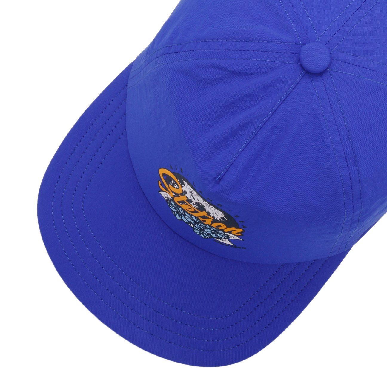 Stetson Fast Dry Basecap - Schnelltrocknend - Cap mit Befestigungsschnalle - Blau
