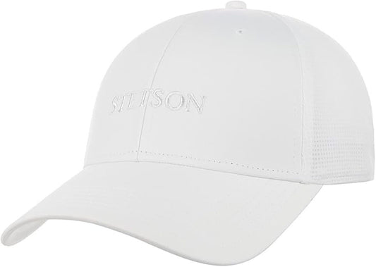 STETSON Basecap "Quick Dry Active" Weiß