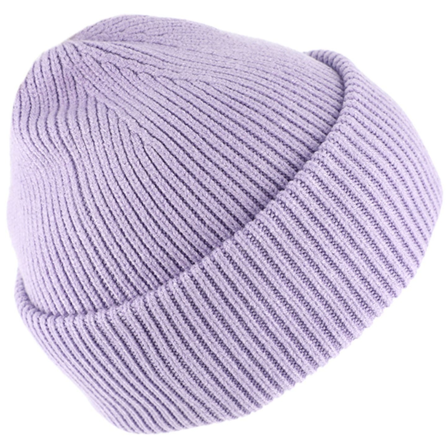 Fiebig Feinstrick Strickmütze Beanie - mit Umschlag - Viele verschiedene Farben
