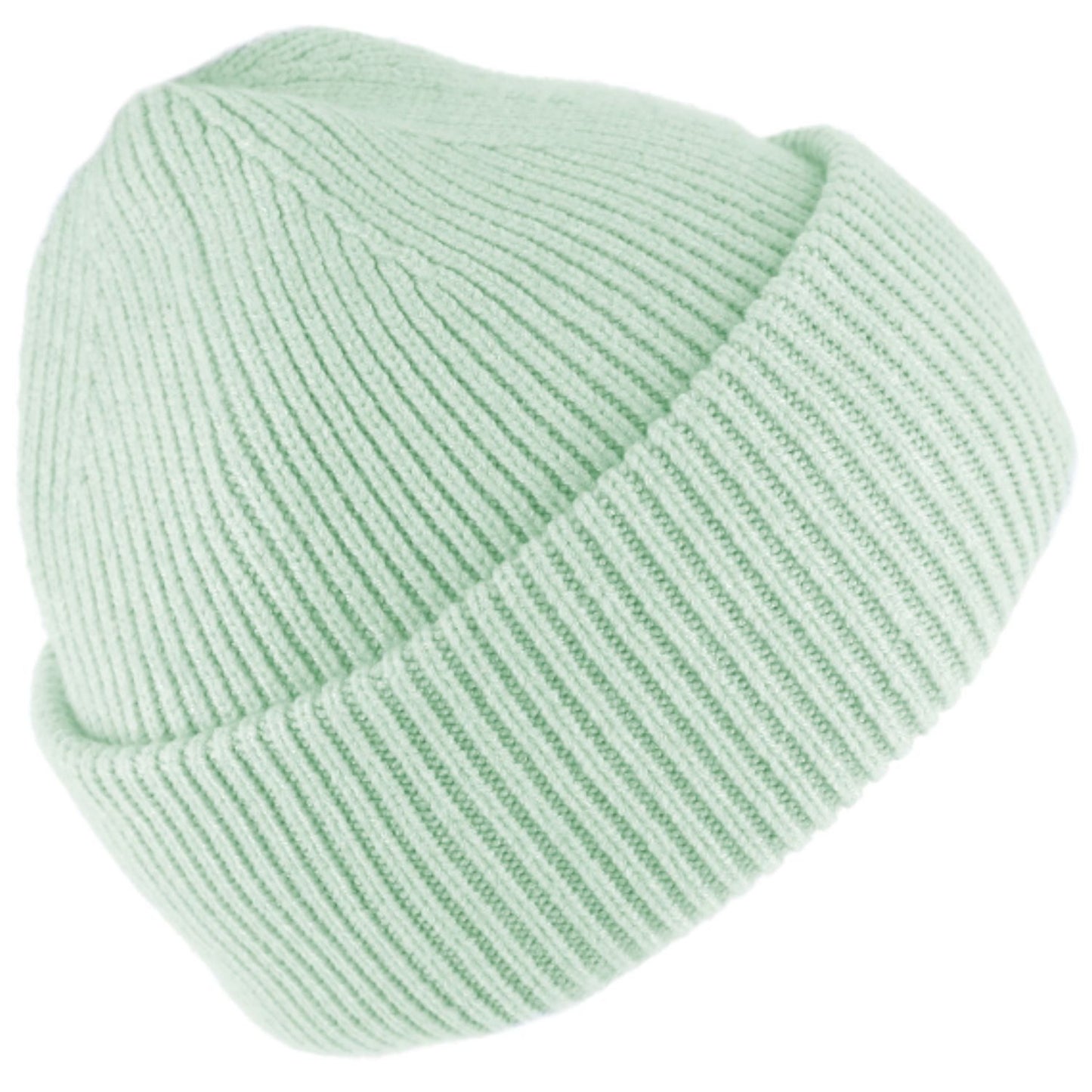 Fiebig Feinstrick Strickmütze Beanie - mit Umschlag - Viele verschiedene Farben