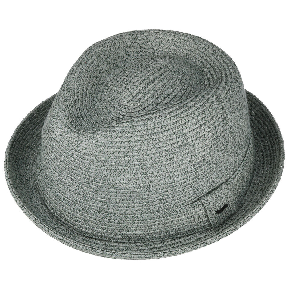 Bailey Billy Strohut Trilby - Toyo Strohut - Leicht, Flexibel & Knautschbar - Grau