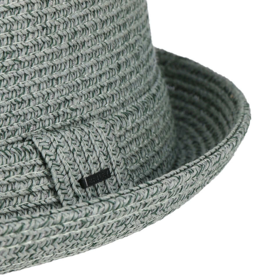 Bailey Billy Strohut Trilby - Toyo Strohut - Leicht, Flexibel & Knautschbar - Grau
