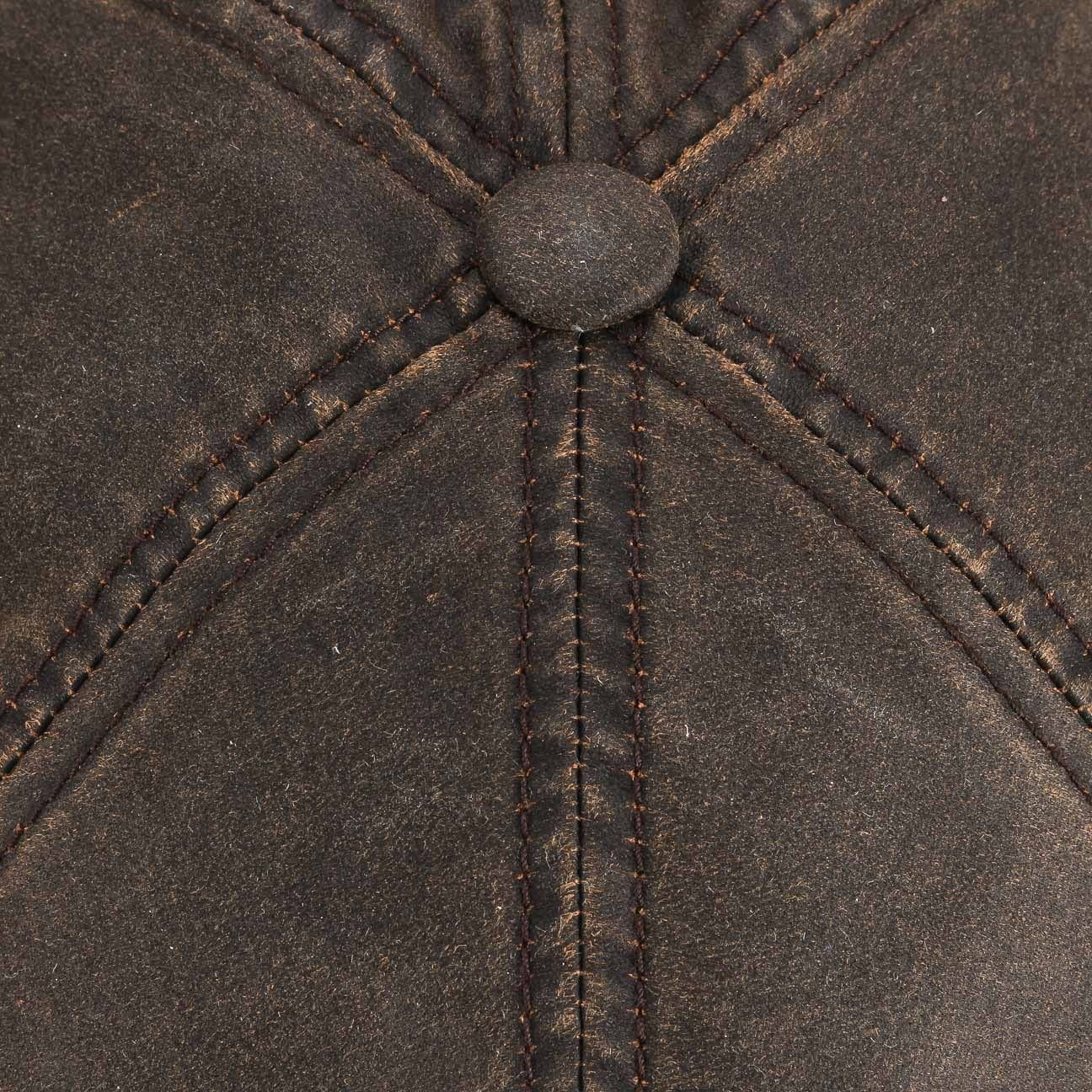 Stetson Brooklin Old Cotton Vintage - Schirmmütze - 6-teilig - UV-Schutz 80 - Braun