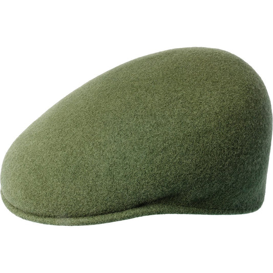 Kangol 504 Wolle Flatcap Schiebermütze - Sea Kelp - Grün