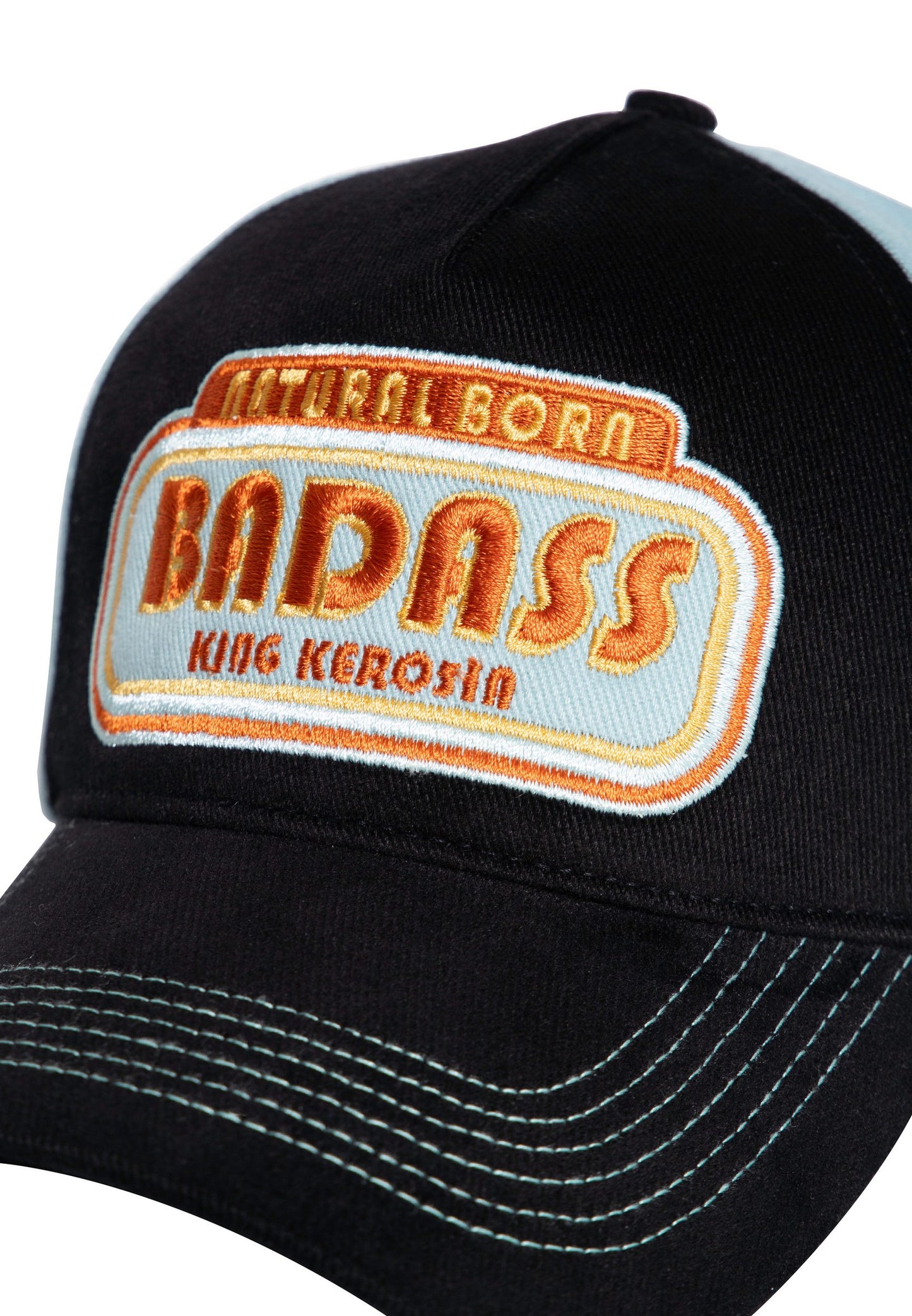 King Kerosin Trucker Cap "Natural Born Badass"