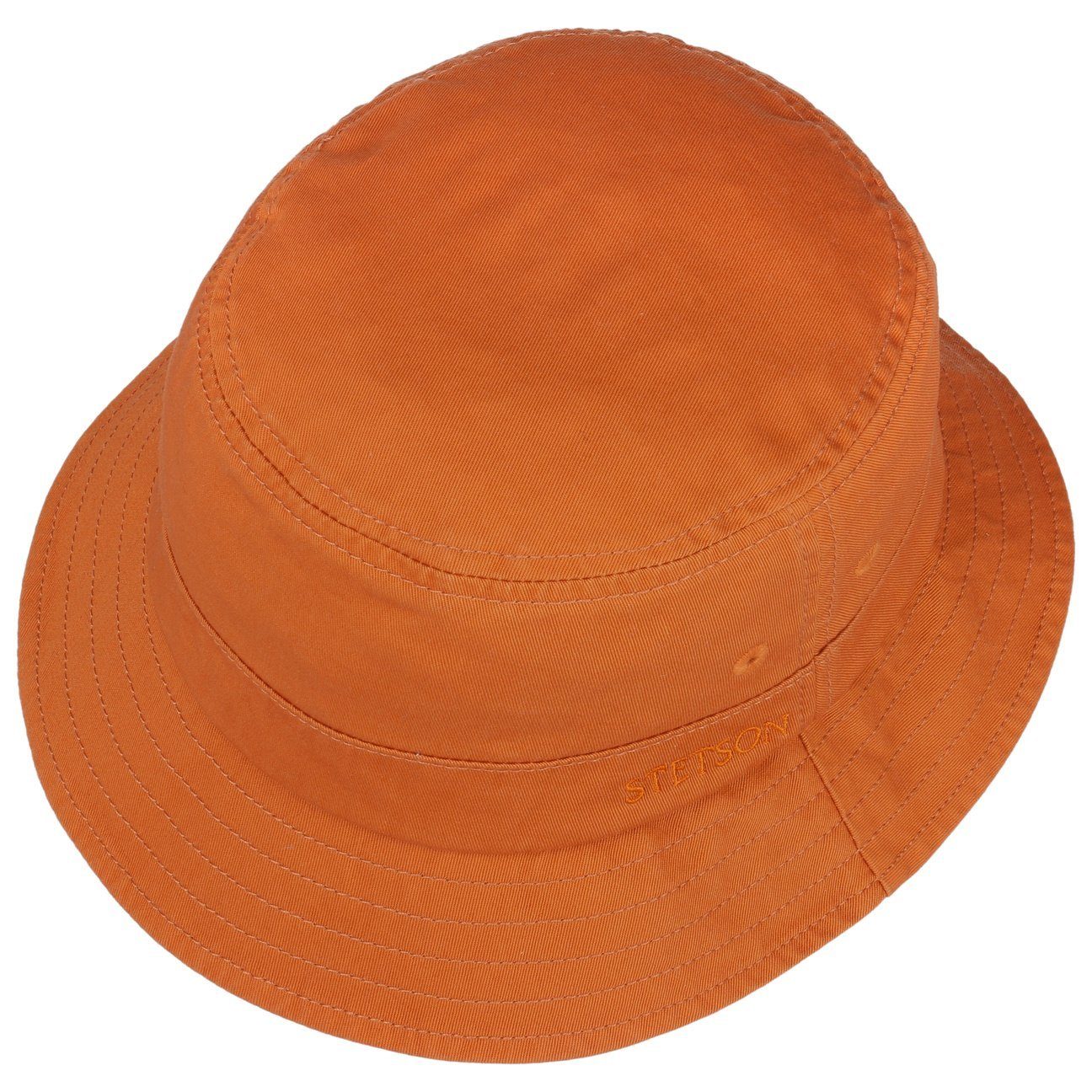 Stetson Bucket Cotton - Anglerhut aus 100% Baumwolle - Orange