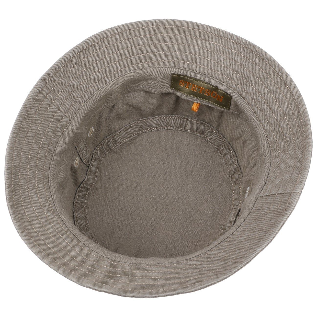 Stetson Bucket Cotton - Anglerhut aus 100% Baumwolle - Grau