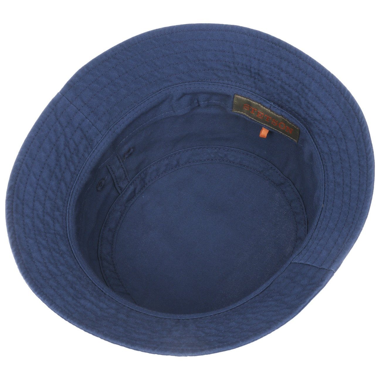 Stetson Bucket Cotton - Anglerhut aus 100% Baumwolle - Blau