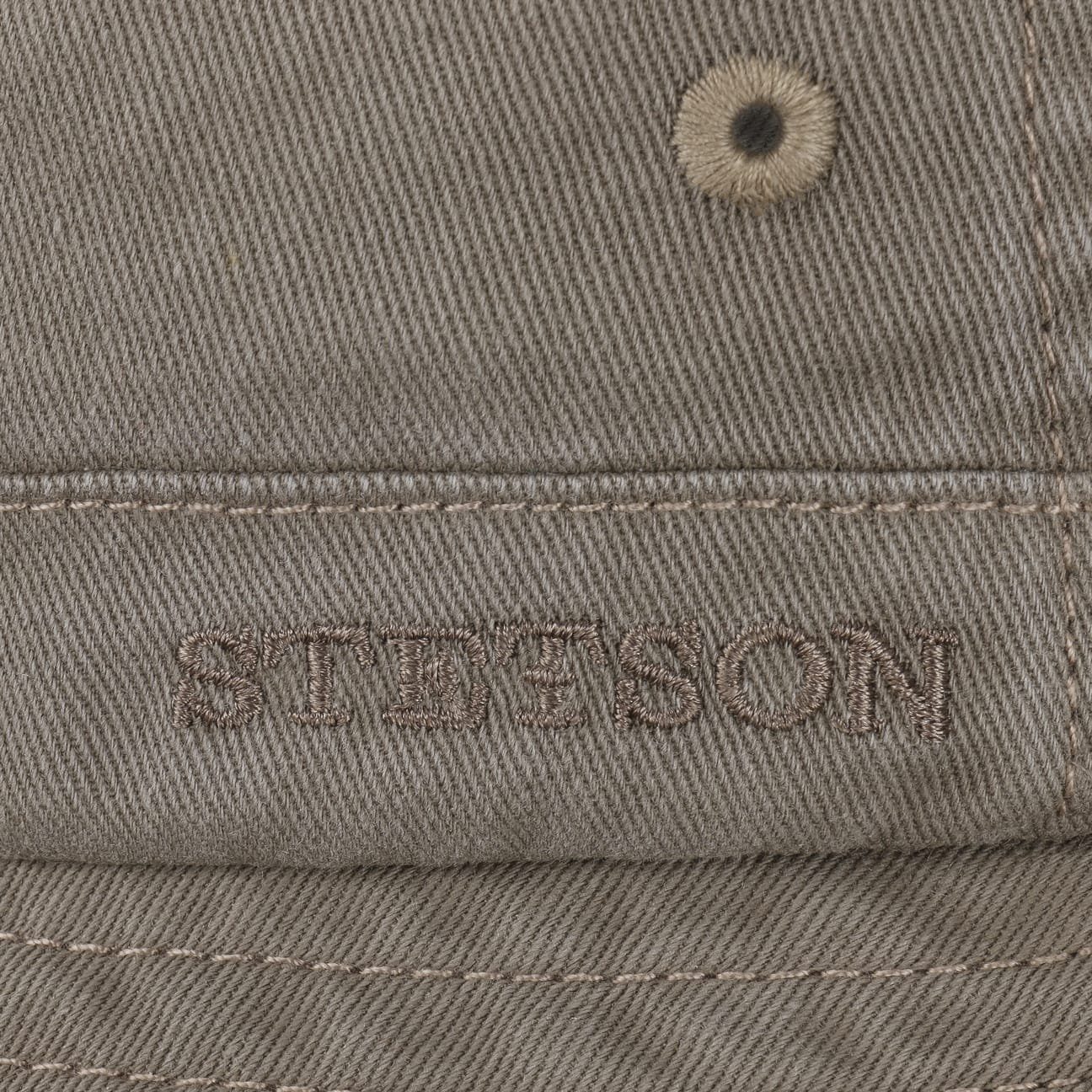 Stetson Bucket Cotton - Anglerhut aus 100% Baumwolle - Grau