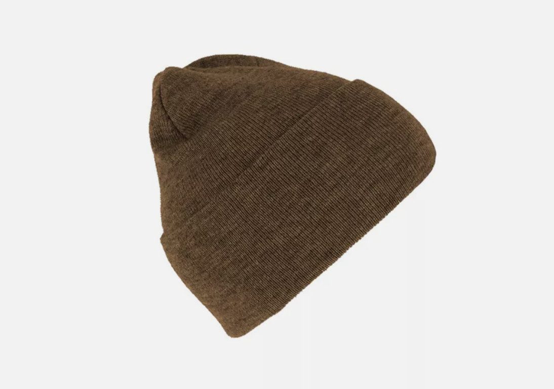 Fiebig Kopli Strickmütze Beanie Sustainable - mit Umschlag - Viele verschiedene Farben