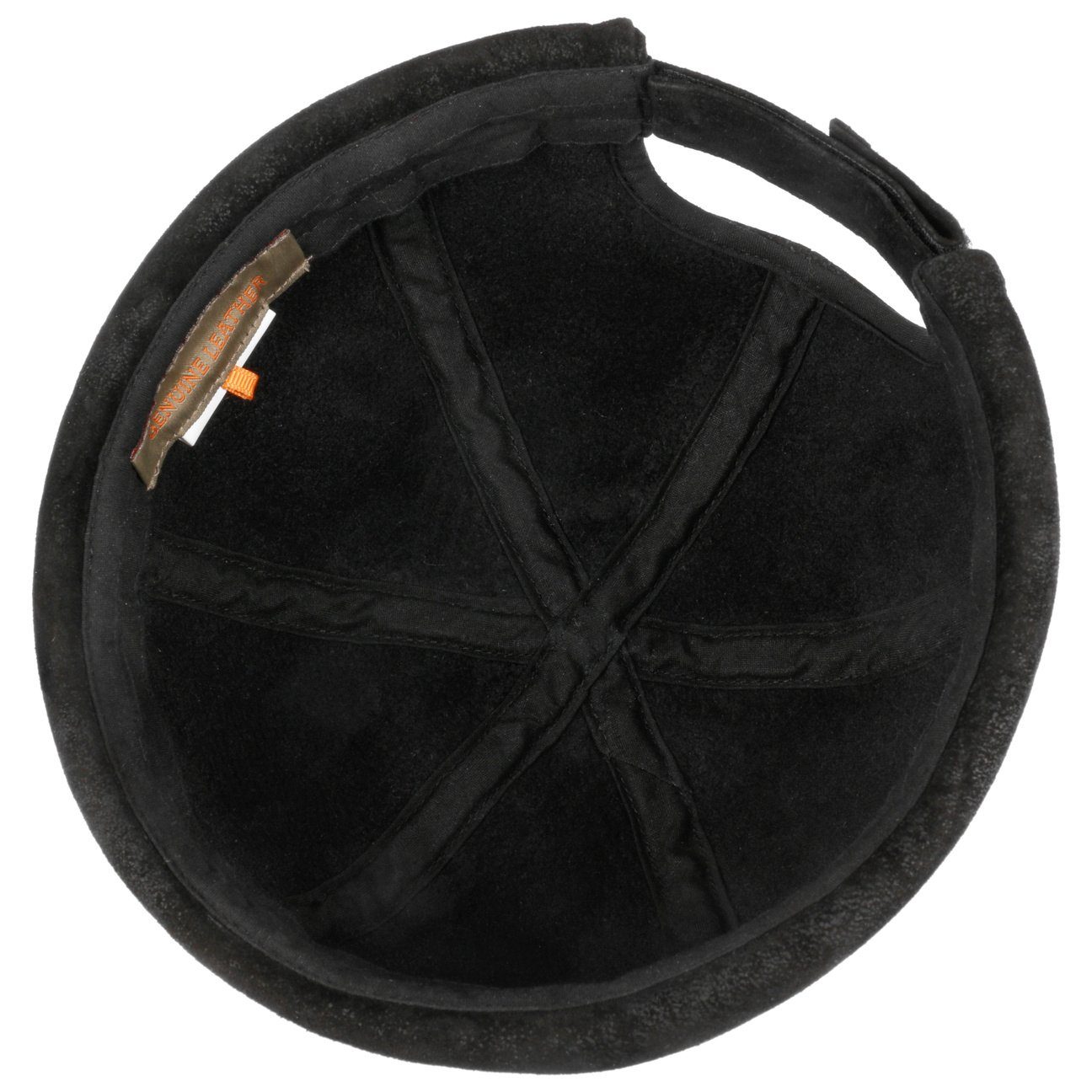 Stetson Dockermütze Leder - Dockermütze aus Leder - Pigskin - Schwarz