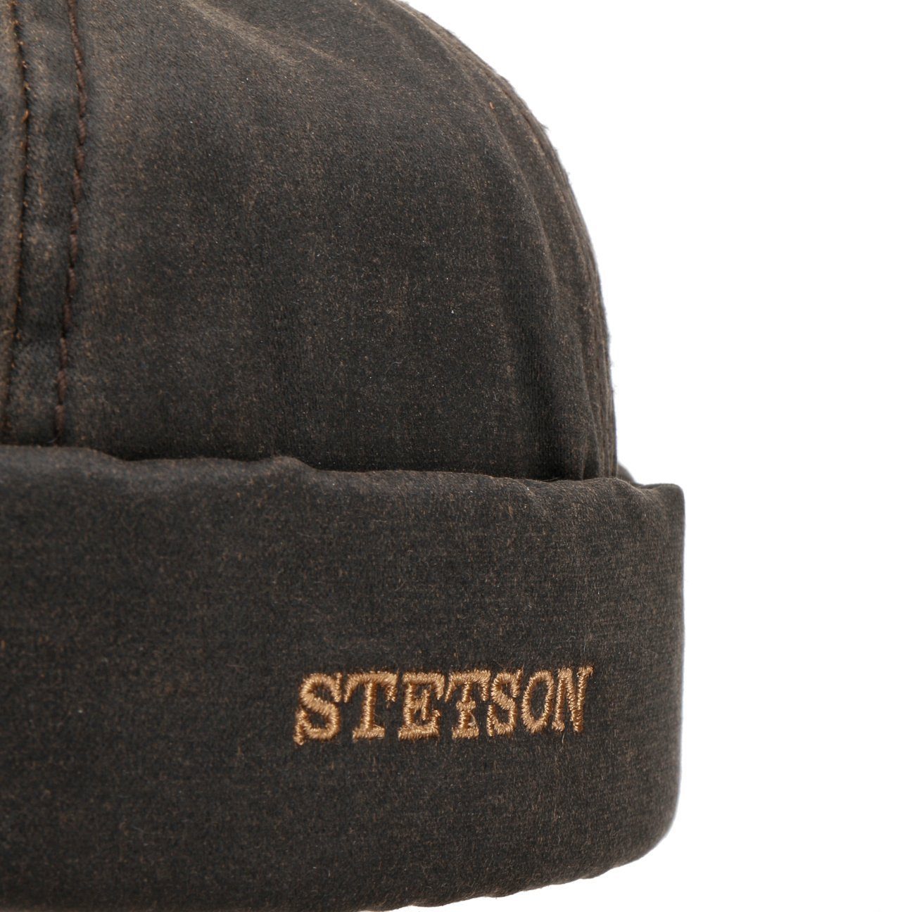 Stetson Docker Old Cotton Vintage - Dockermütze - Sommer - UV-Schutz 40 - Braun