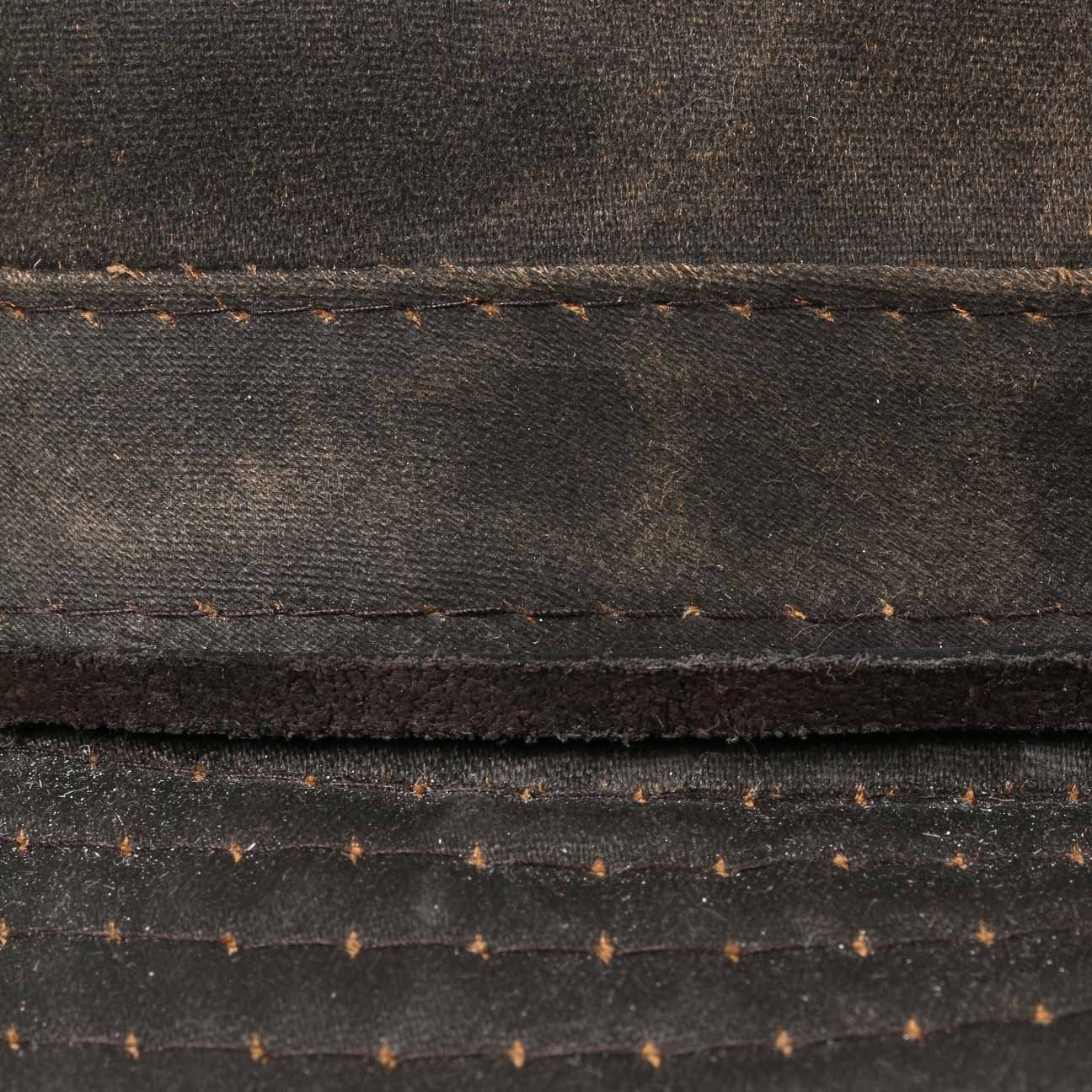 Stetson Diaz Vintage Hut - Old Cotton - mit Kinnband - Braun