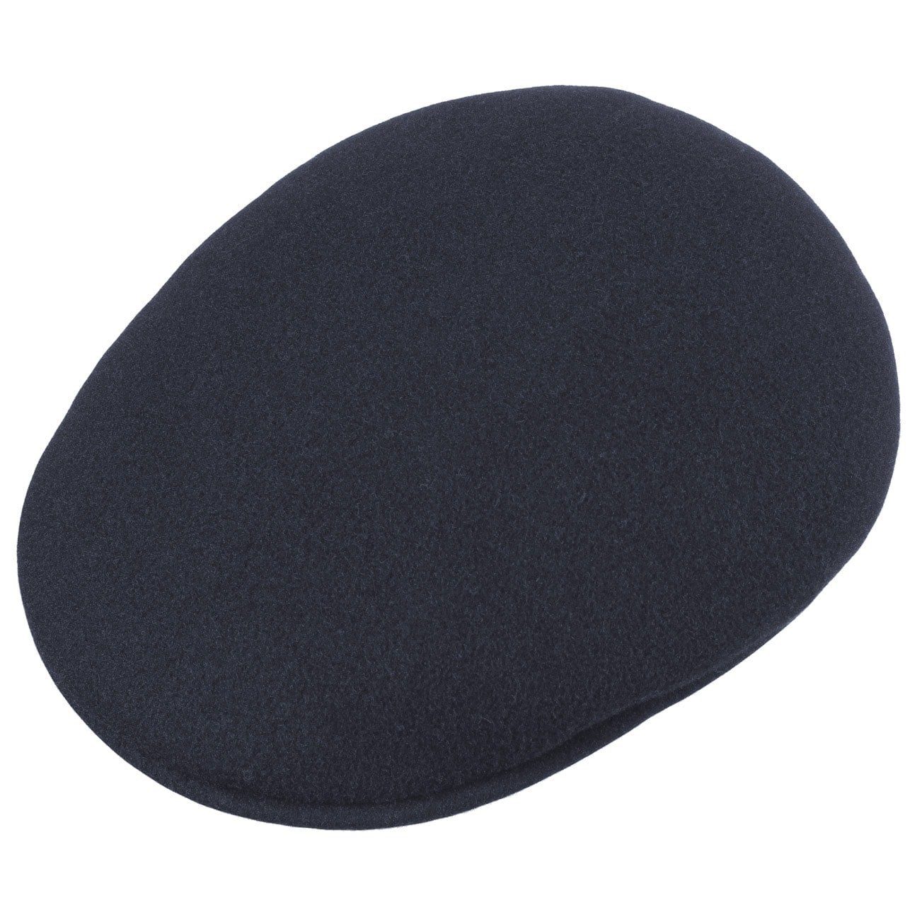 Kangol 504 Wolle Flatcap Schiebermütze - Dark Blue - Dunkelblau