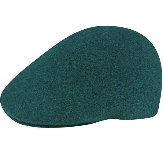 Kangol Seamless 507 Wolle Flatcap Schiebermütze - Pine - Petrol
