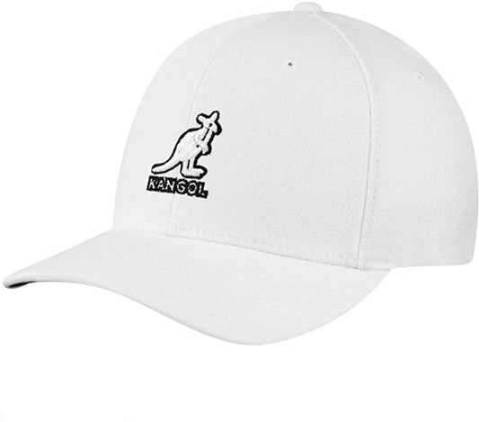 Kangol Basecap 3D Flexfit - Weiss/Schwarz