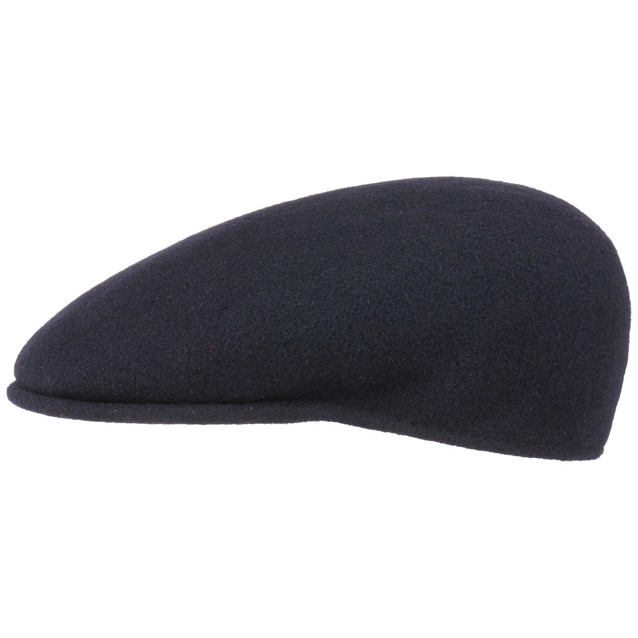 Kangol 504 Wolle Flatcap Schiebermütze - Dark Blue - Dunkelblau