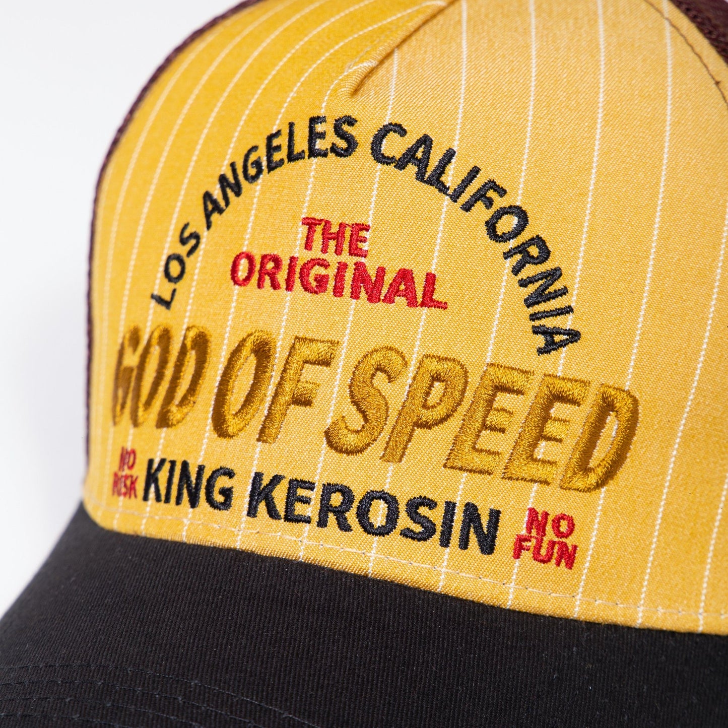 King Kerosin Trucker Cap "God of Speed"