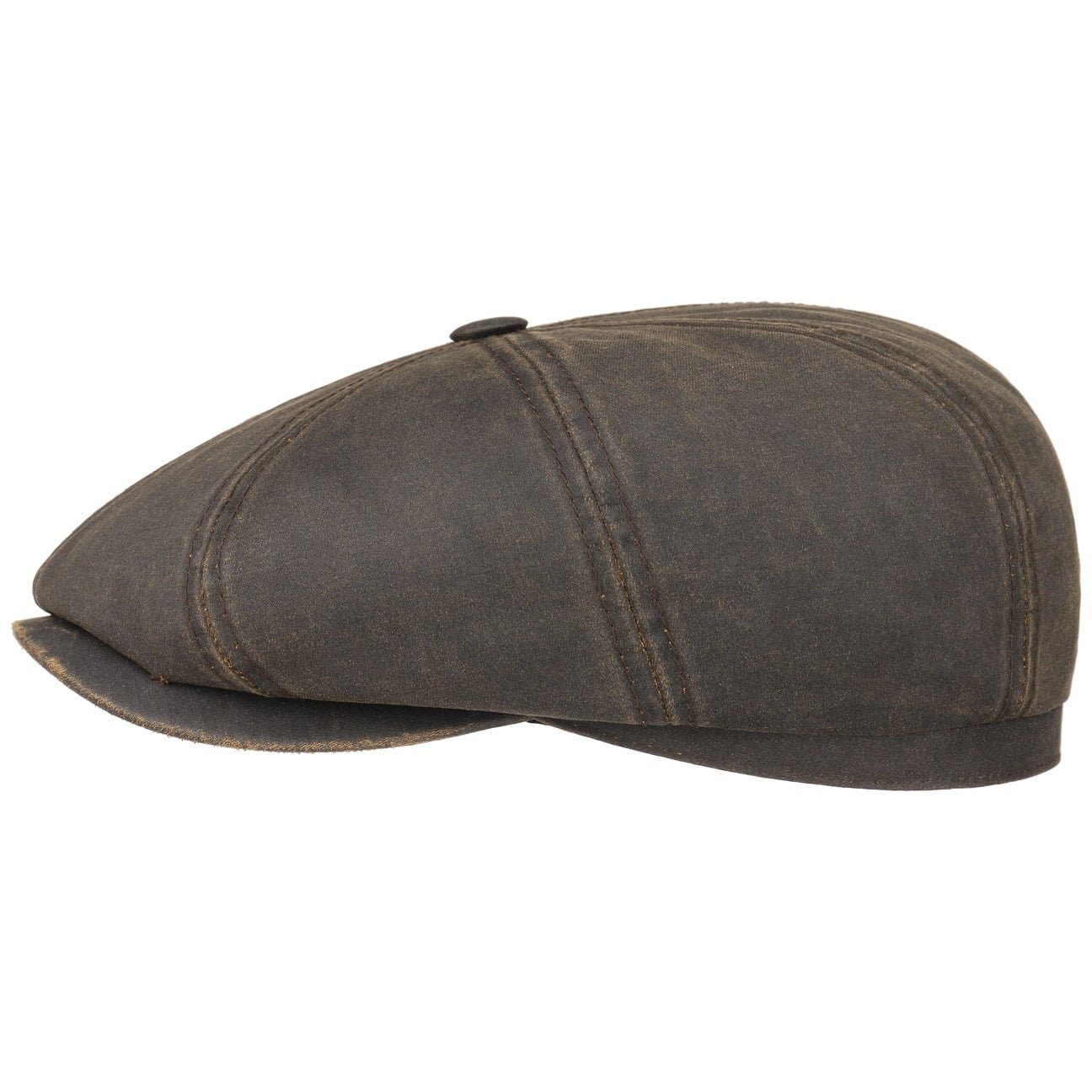 Stetson Hatteras Old Cotton Vintage - Schirmmütze - UV-Schutz 80 - Braun