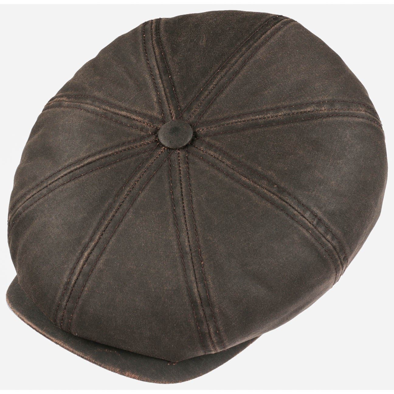 Stetson Hatteras Old Cotton Vintage - Schirmmütze - UV-Schutz 80 - Braun