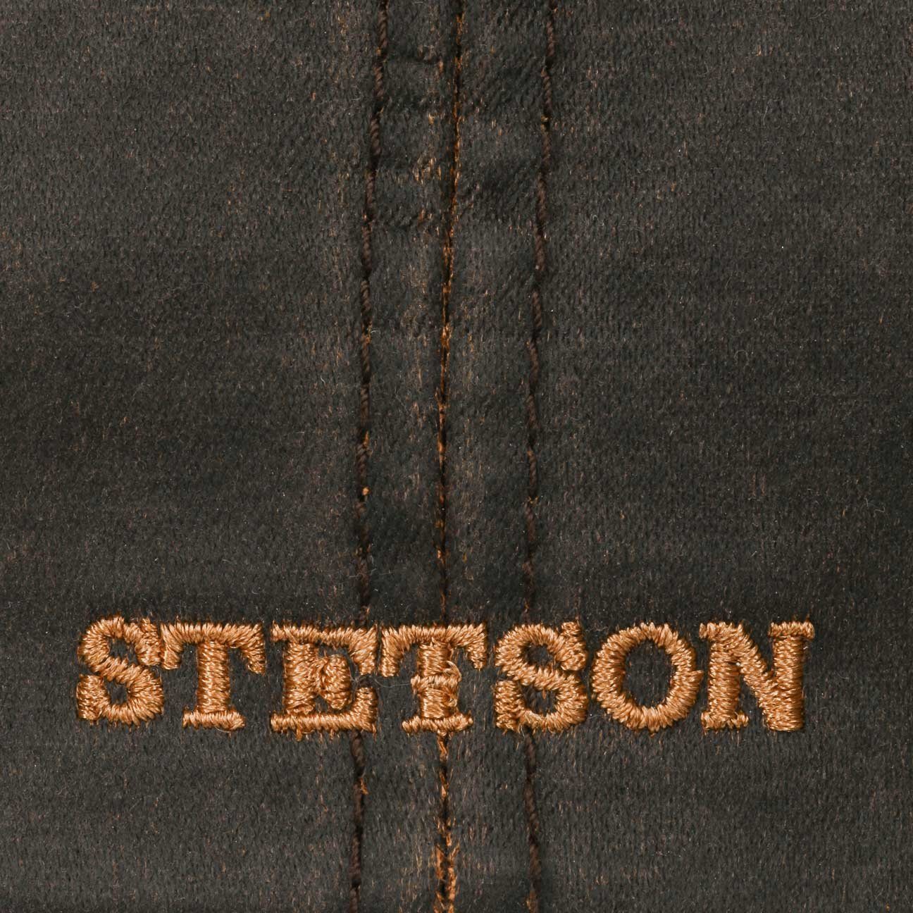 Stetson Hatteras Old Cotton Vintage - Schirmmütze - UV-Schutz 80 - Braun