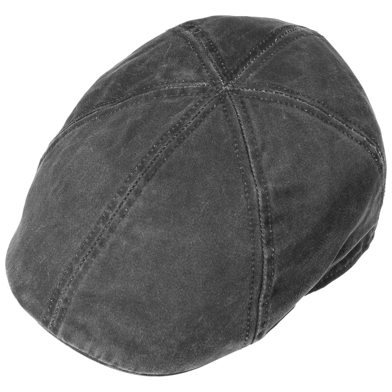 Stetson Level Vintage - Schirmmütze - Old Cotton Duck Cap - Baumwolle - Schwarz