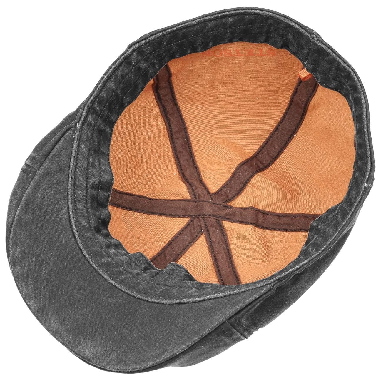 Stetson Level Vintage - Schirmmütze - Old Cotton Duck Cap - Baumwolle - Schwarz