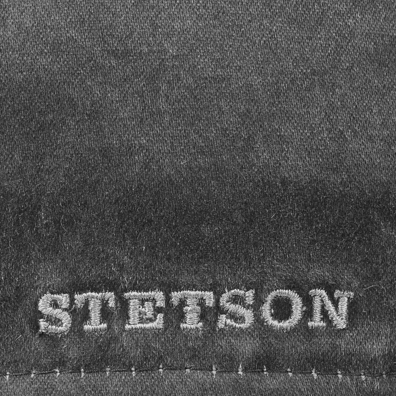 Stetson Level Vintage - Schirmmütze - Old Cotton Duck Cap - Baumwolle - Schwarz