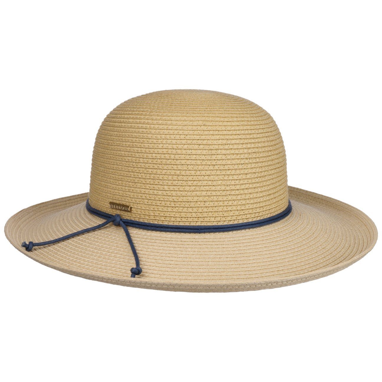Stetson Lavedia Lady Toyo Traveller - Toyo Strohut - Aus 100% Viskose- Mit UV-Schutz 40 - Natur