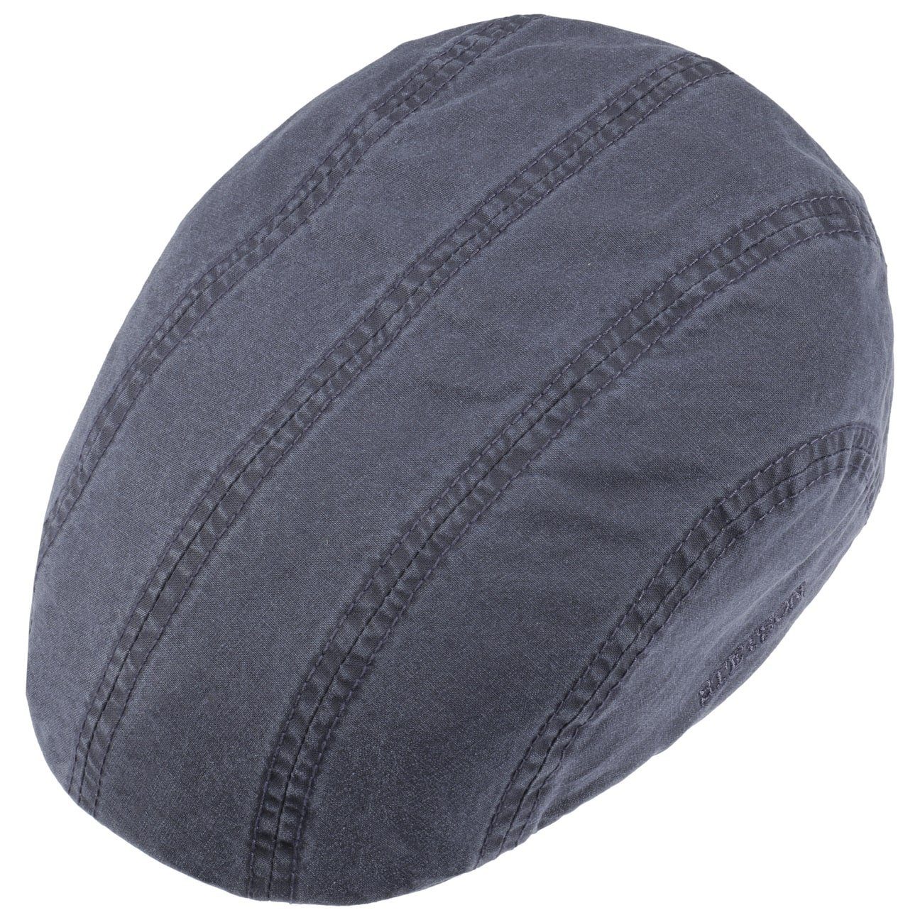 Stetson Madison Organic Ivy Cap - Nachhaltig - Flatcap aus 100% organischer Baumwolle - Blau