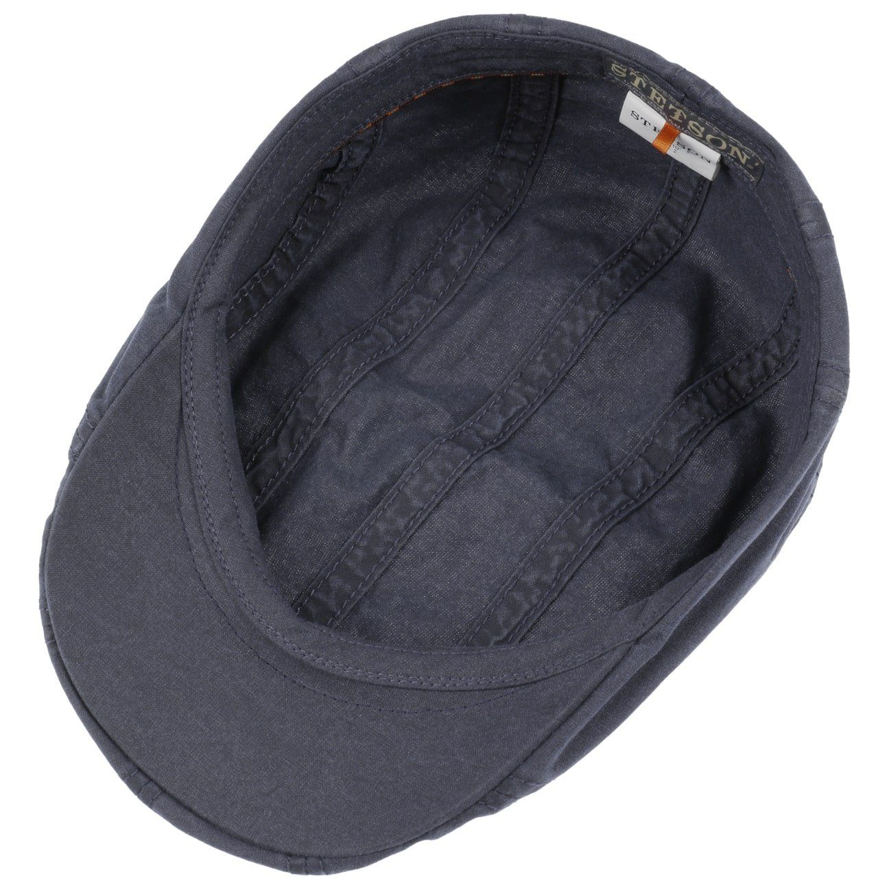 Stetson Madison Organic Ivy Cap - Nachhaltig - Flatcap aus 100% organischer Baumwolle - Blau