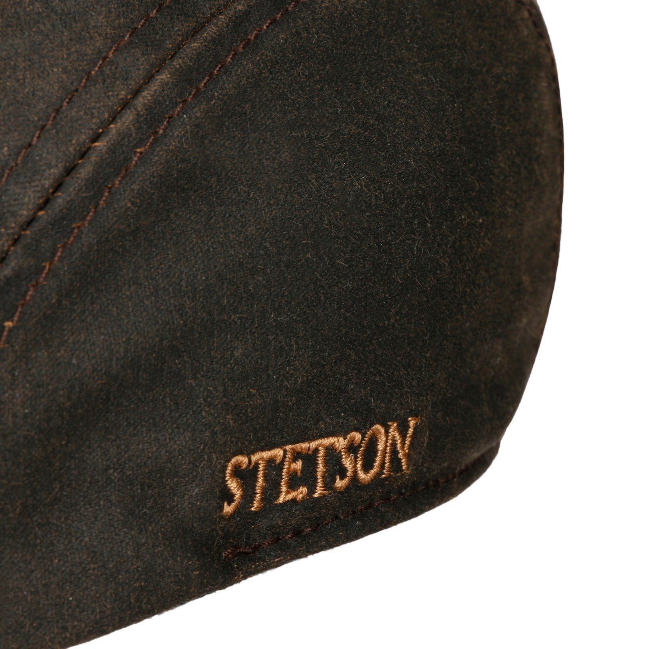 Stetson Madison Vintage EF - Schirmmütze - mit Ohrenklappen - Old Cotton - Baumwolle - Braun