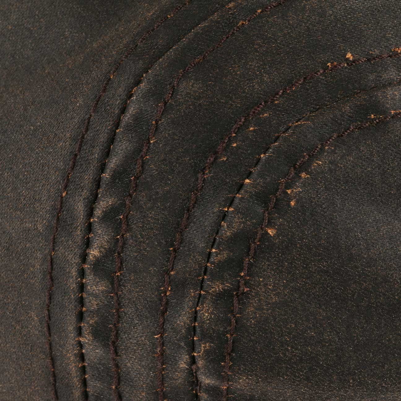 Stetson Madison Vintage EF - Schirmmütze - mit Ohrenklappen - Old Cotton - Baumwolle - Braun
