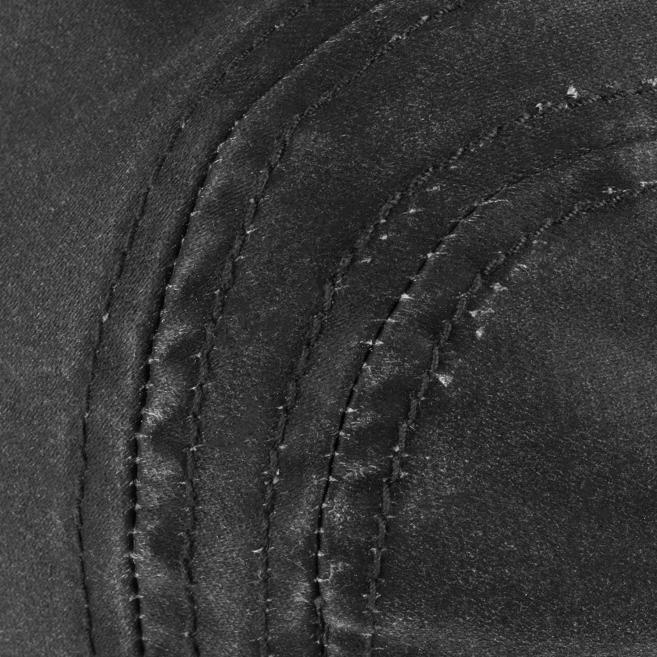 Stetson Madison Vintage EF - Schirmmütze - mit Ohrenklappen - Old Cotton - Baumwolle - Schwarz
