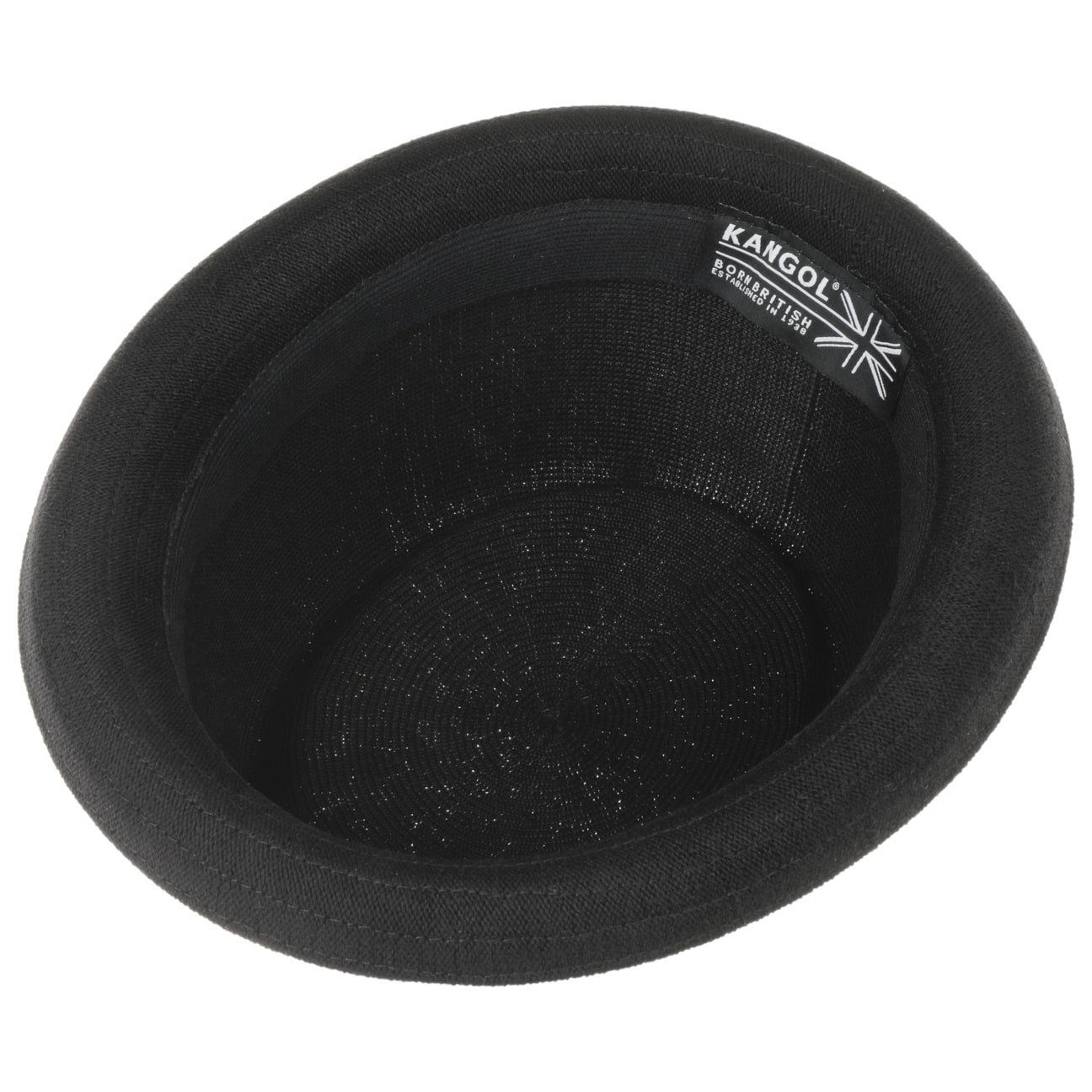 Kangol Bamboo Mowbray Pork Pie - Sommerhut - Schwarz