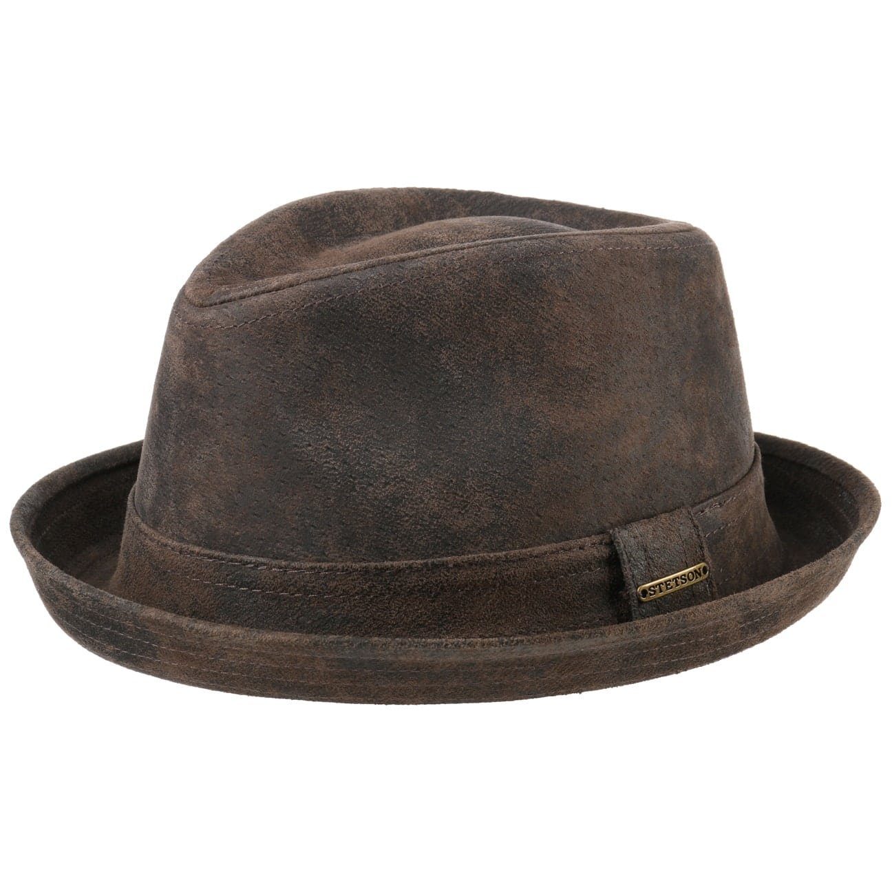 Stetson Radcliff Leder Player - Aus 100% Leder - Futter aus Baumwolle - Braun