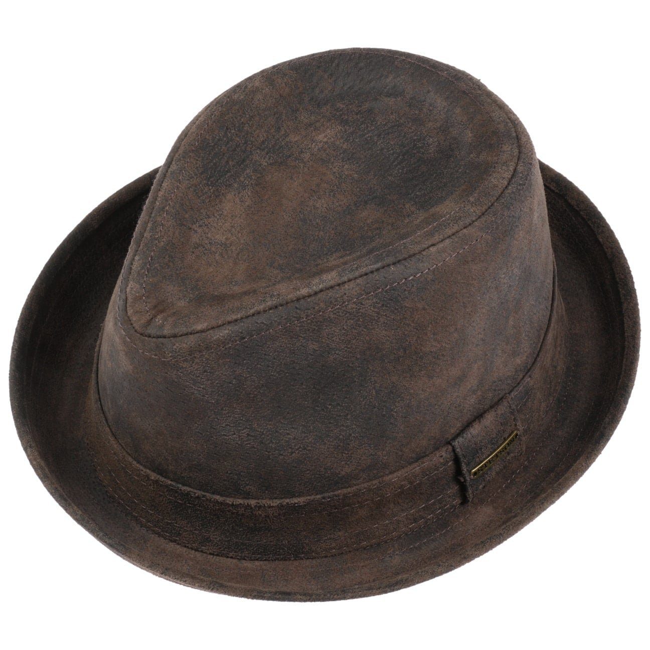 Stetson Radcliff Leder Player - Aus 100% Leder - Futter aus Baumwolle - Braun