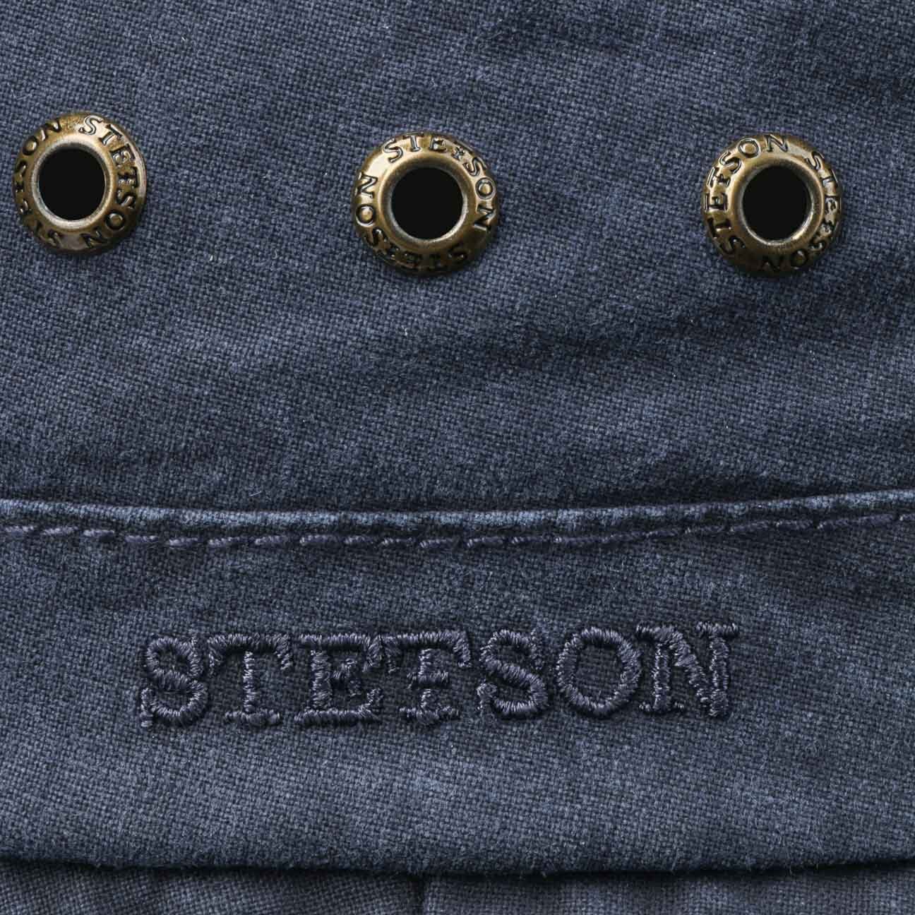 Stetson Reston Organic Bucket - Nachhaltig - Anglerhut aus 100% organischer Baumwolle - Blau
