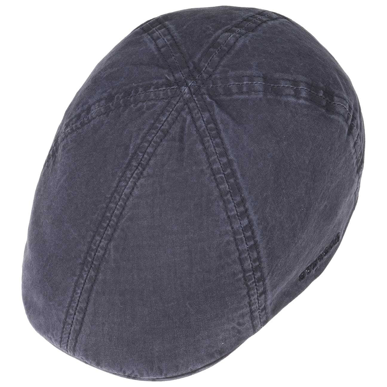 Stetson Texas Organic Duck Cap - Nachhaltig - Cap aus 100% organischer Baumwolle - Blau