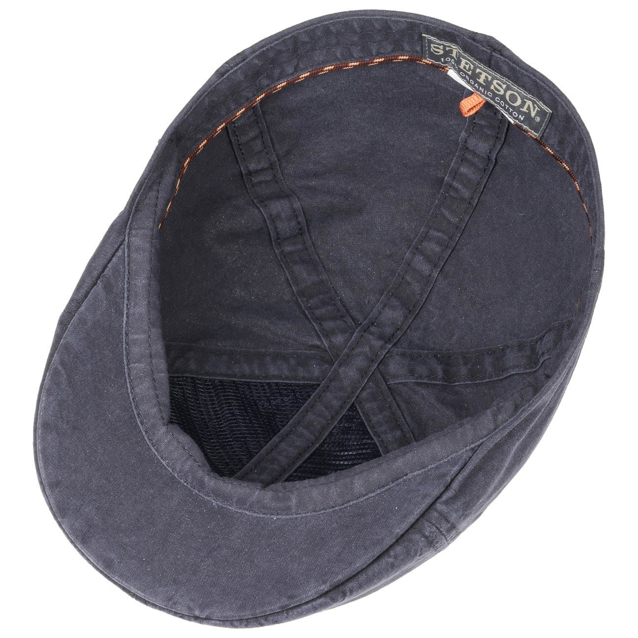 Stetson Texas Organic Duck Cap - Nachhaltig - Cap aus 100% organischer Baumwolle - Blau