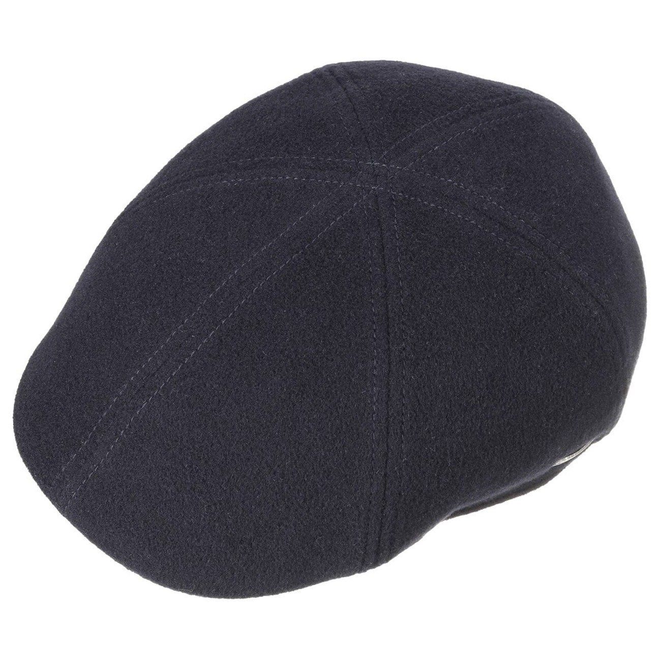 Stetson Texas Wool Cashmere - Duck Cap mit Kaschmir - Dunkelblau