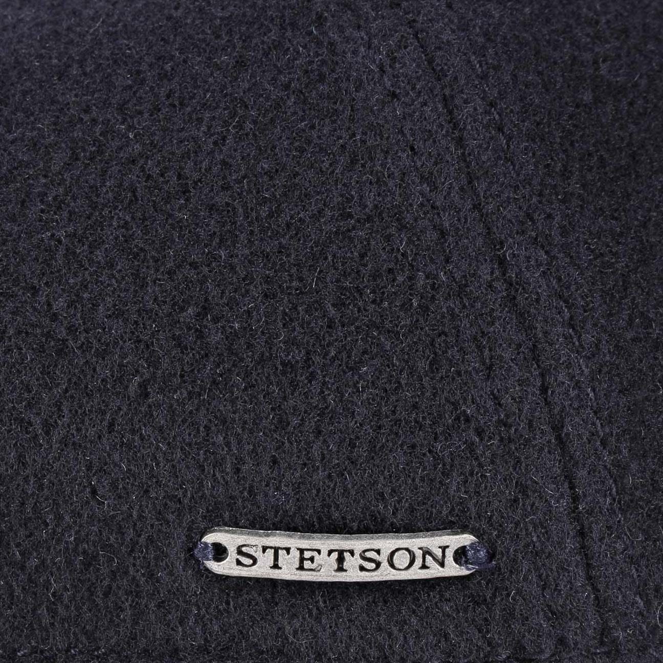 Stetson Texas Wool Cashmere - Duck Cap mit Kaschmir - Dunkelblau