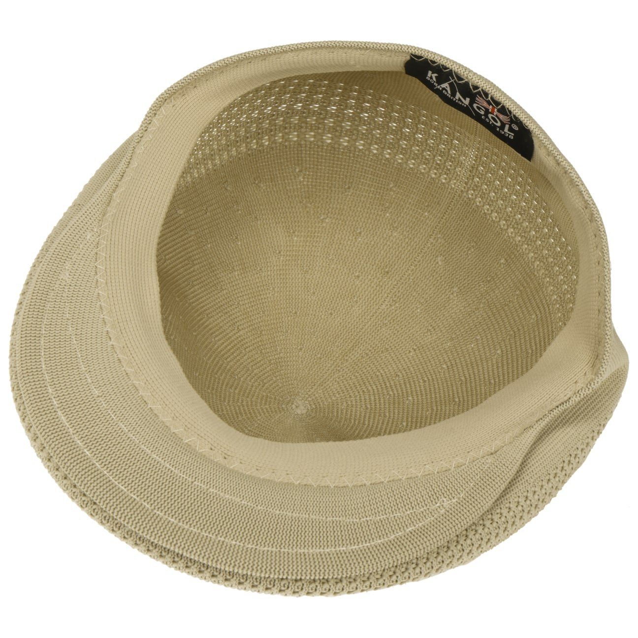 Kangol 504 Tropic Ventair Flatcap Schiebermütze - Beige