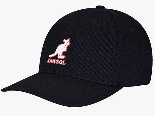 Kangol Basecap 3D Flexfit - Schwarz/Rot