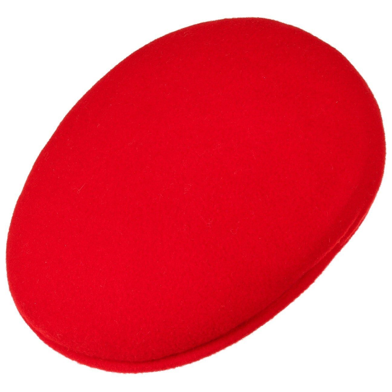 Kangol 504 Wolle Flatcap Schiebermütze - Red - Rot
