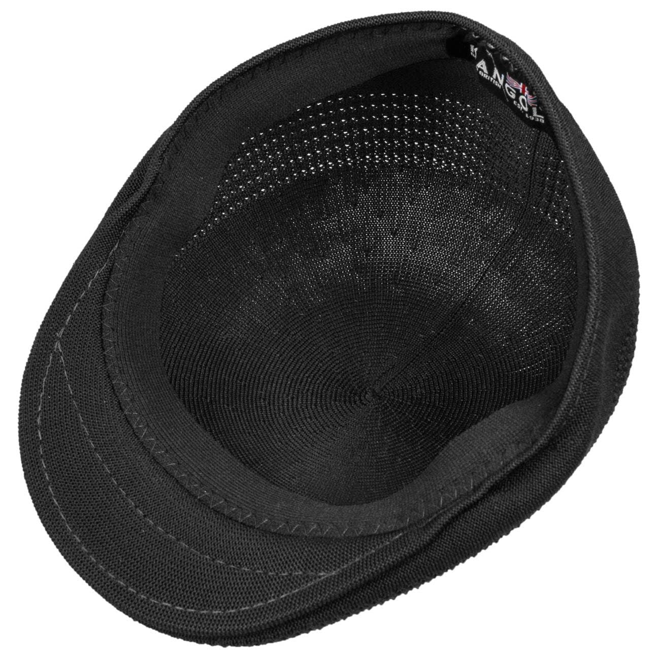 Kangol 507 Tropic Ventair Flatcap Schiebermütze - Black - Schwarz