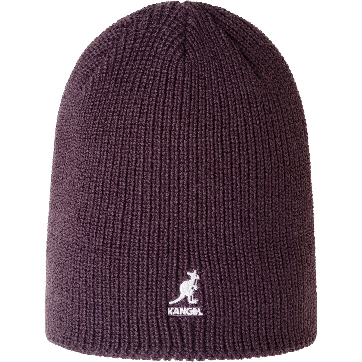 Kangol Cardinal 2-Way Beanie mit Umschlag - Deep Plum - Pflaume