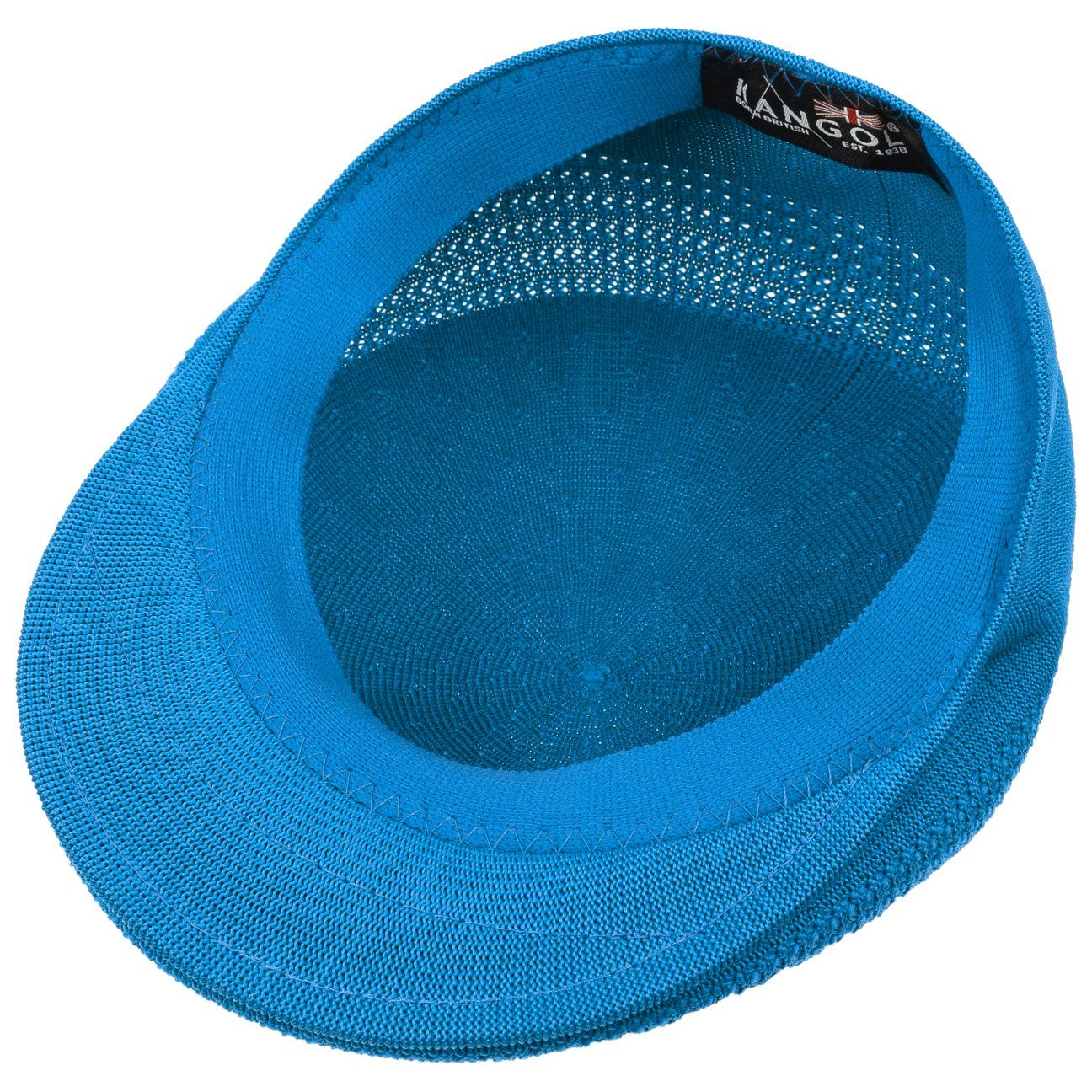 Kangol 504 Tropic Ventair Flatcap Schiebermütze - Surf - Saphirblau