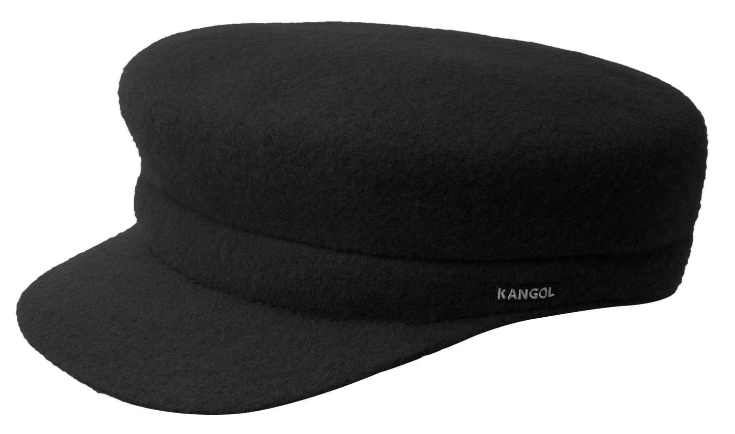 Kangol Enfield Tankcap Wolle - Black - Schwarz